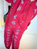 Floral Cotton Two-Piece Set